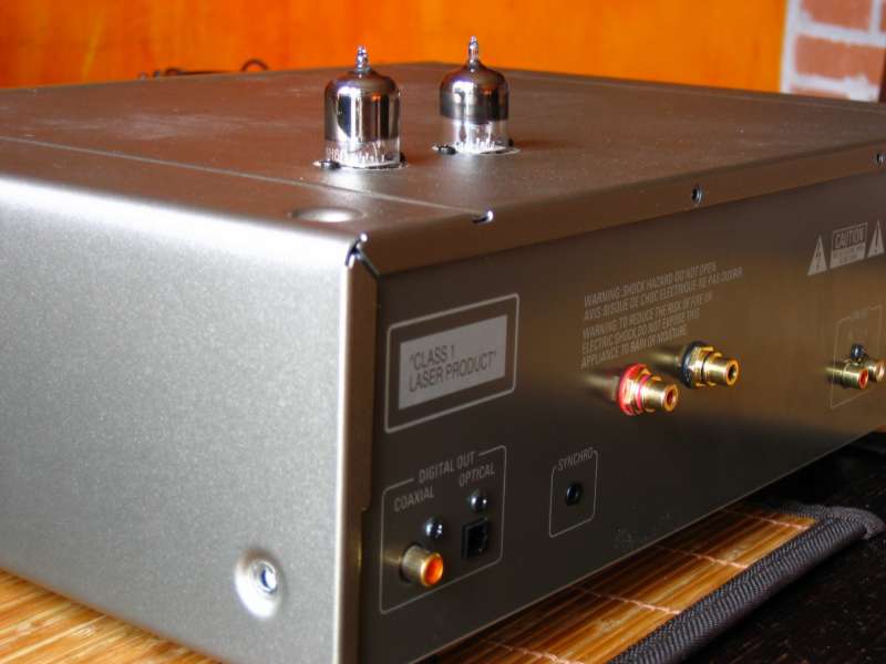 Denon 1450AR lampizator tube CD player